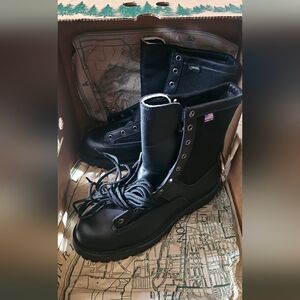 Danner Acdia 400G USMC Black Combat Boots SZ 10.5